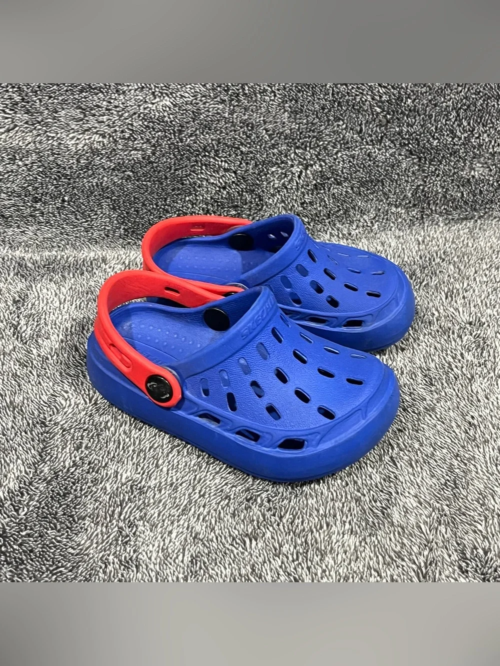 Skechers Foamies Swifters clogs convertible straps toddler boys size 7